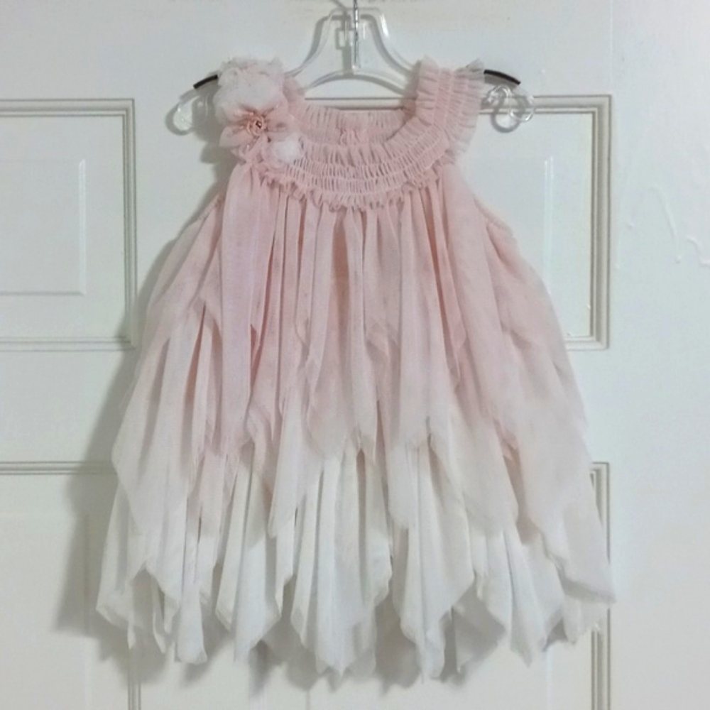 💗Luna Luna💗 - Layered Mesh Tulle Dress in "Bloom" w/Matching Bloomer